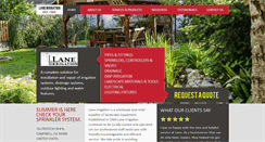 Desktop Screenshot of laneirrigation.com